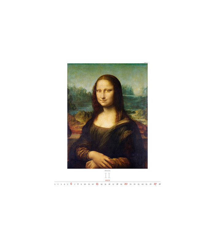 KOLEDAR LEONARDO DA VINCI 2022