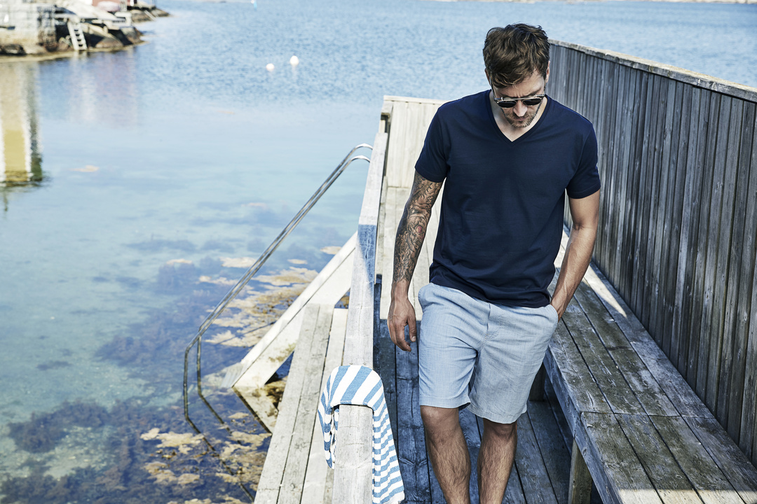 T - SHIRT V OVRATNIK TEE JAYS 8006