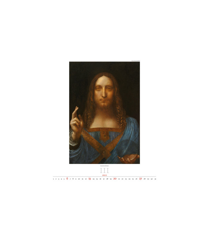 KOLEDAR LEONARDO DA VINCI 2022