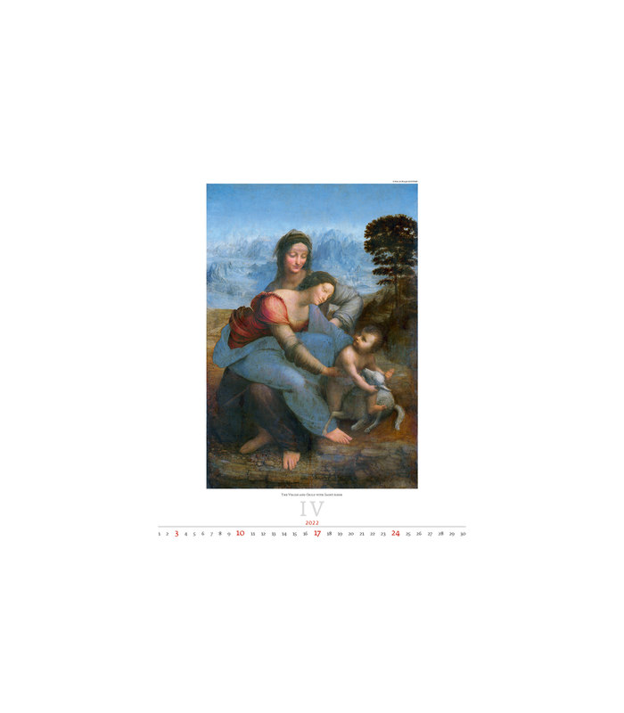 KOLEDAR LEONARDO DA VINCI 2022